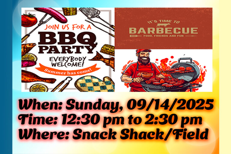 🎉 You’re Invited! 🍔🌭🔥 Church BBQ Bash