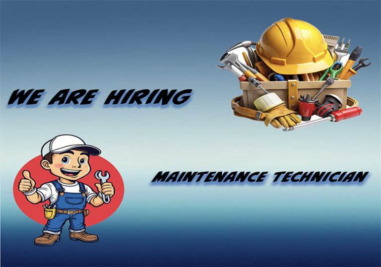 Hiring: Maintenance Technician
